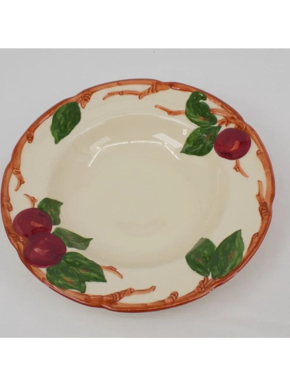Set of 2 Franciscan Apple Rimmed Soup Bowl 8 1/2